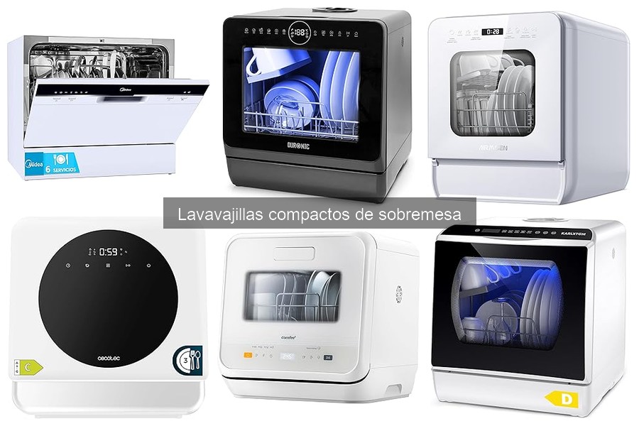 Guía de Instalación de Lavavajillas Compactos de Sobremesa