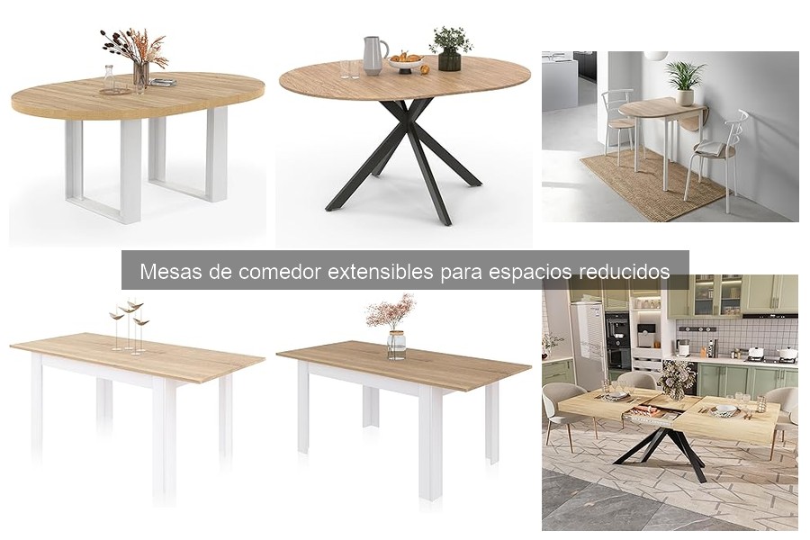 Guía de instalación de mesas de comedor extensibles