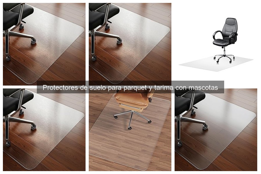 Guía de instalación de protectores de suelo para parquet