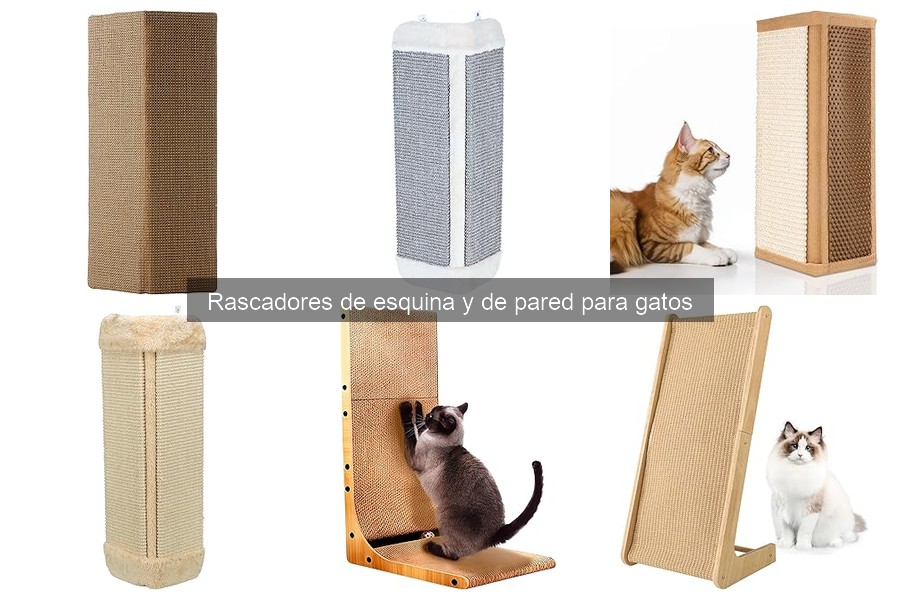 Guía de instalación de rascadores de pared para gatos