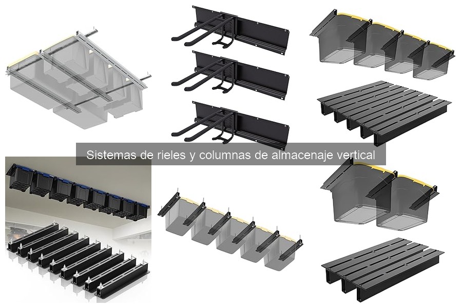 Guía de instalación de rieles de almacenaje vertical para pisos pequeños