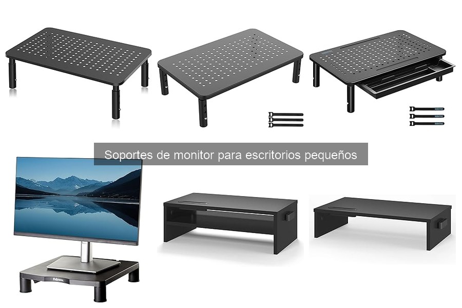 Guía de mantenimiento para soportes de monitor en escritorios pequeños