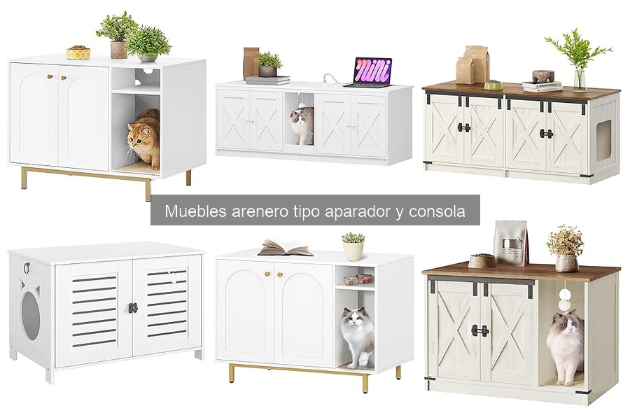 Guía para elegir el mejor arenero tipo aparador para gatos