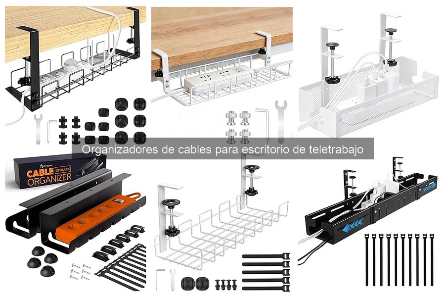 Guía para elegir el mejor organizador de cables para tu escritorio