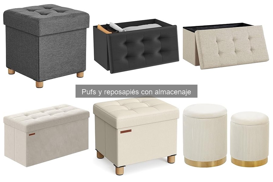 Guía para Elegir el Mejor Puf o Reposapiés con Almacenaje