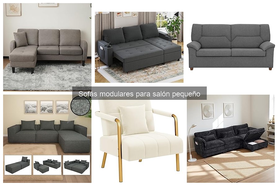 Guía para elegir el sofá modular perfecto para espacios pequeños