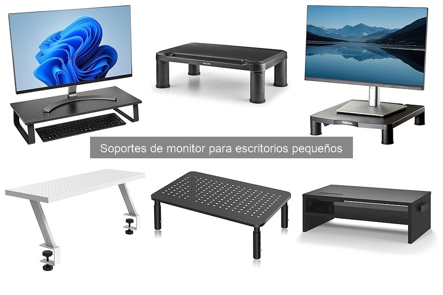 Guía para Elegir el Soporte de Monitor Perfecto para Escritorios Pequeños