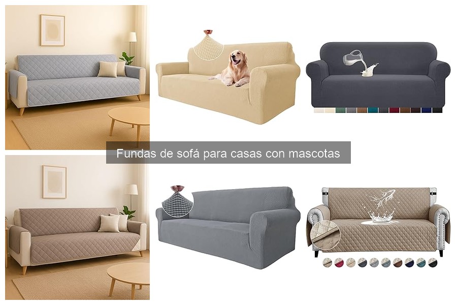 Guía para elegir la funda de sofá ideal para mascotas