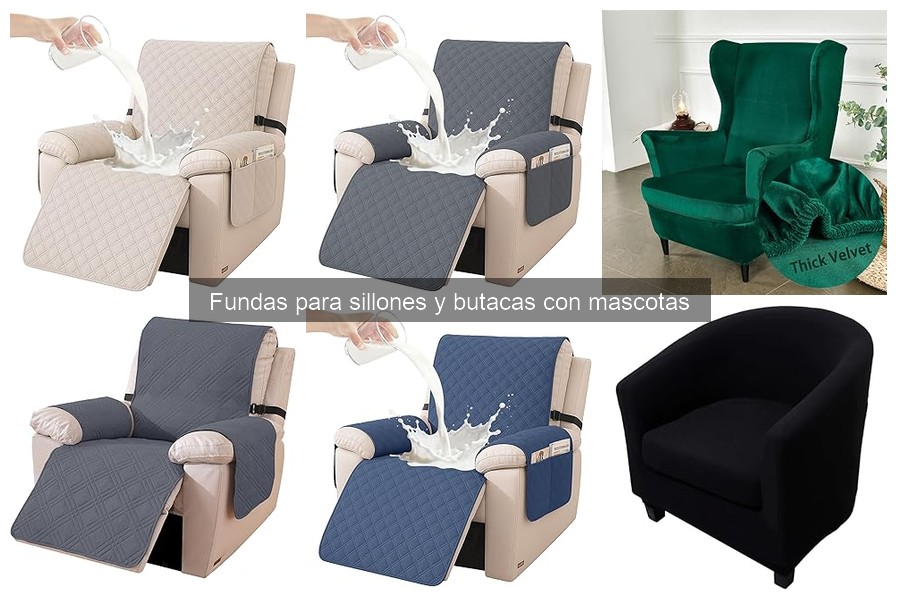 Guía para elegir la funda perfecta para sillones con mascotas