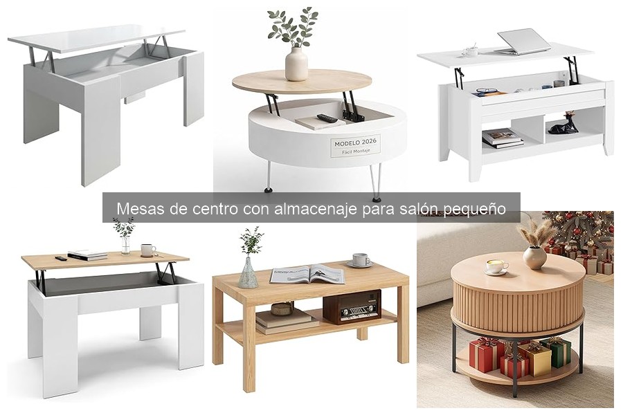 Guía para elegir la mesa de centro ideal para salón pequeño