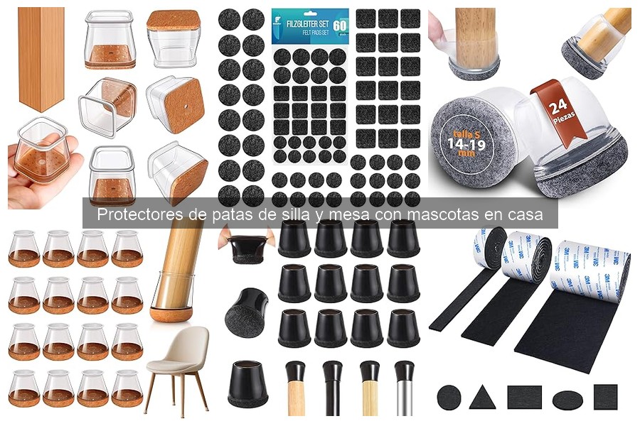 Guía para elegir los mejores protectores de patas para muebles