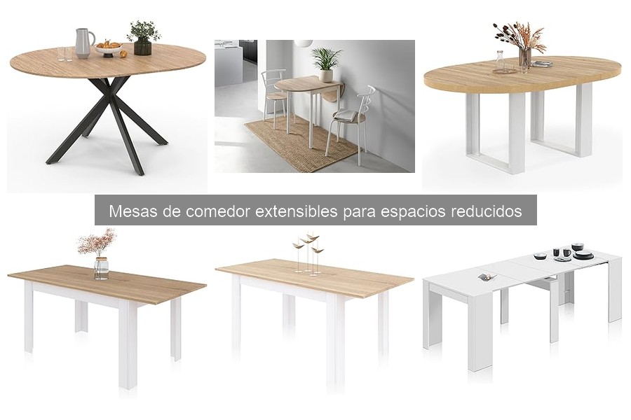 Guía para Elegir Mesas de Comedor Extensibles para Espacios Reducidos