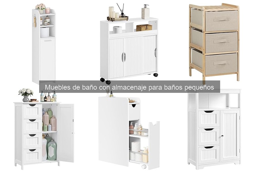 Guía para Elegir Muebles de Baño con Almacenaje Eficiente
