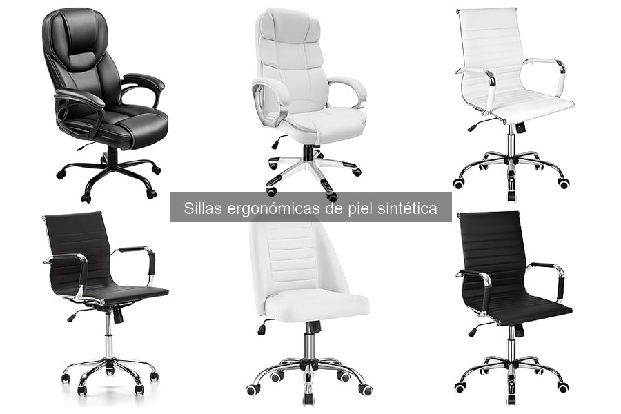 Guía para Elegir Sillas Ergonómicas de Piel Sintética