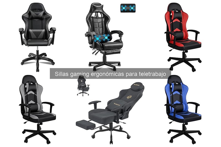 Guía para Elegir Sillas Gaming Ergonómicas para Teletrabajo