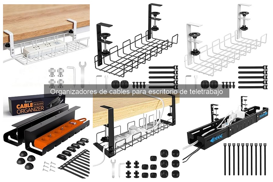 Guía para Instalar y Usar Organizadores de Cables en Casa