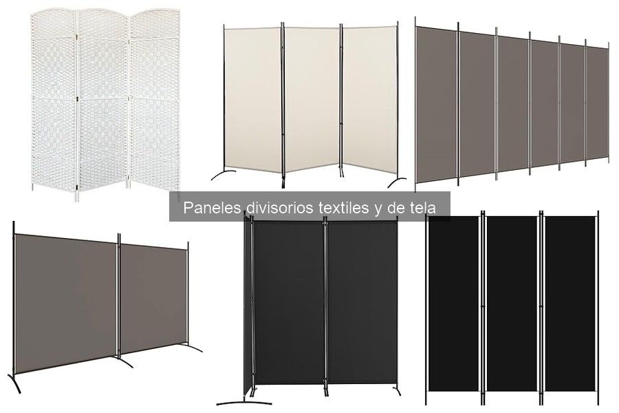 Guía práctica para instalar un panel divisor textil