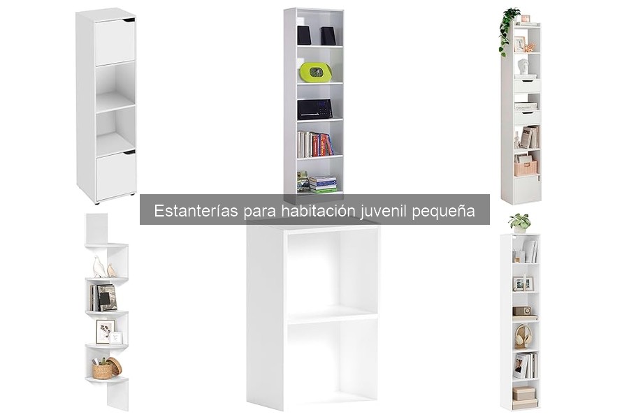 Ideas Creativas de Decoración con Estanterías Juveniles