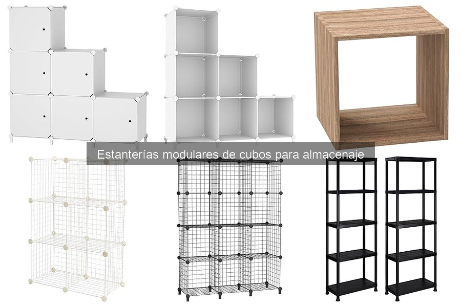 Ideas creativas para organizar con estanterías modulares en espacios pequeños