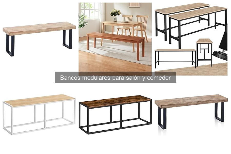 Ideas Creativas para Usar Bancos Modulares en Salones Pequeños