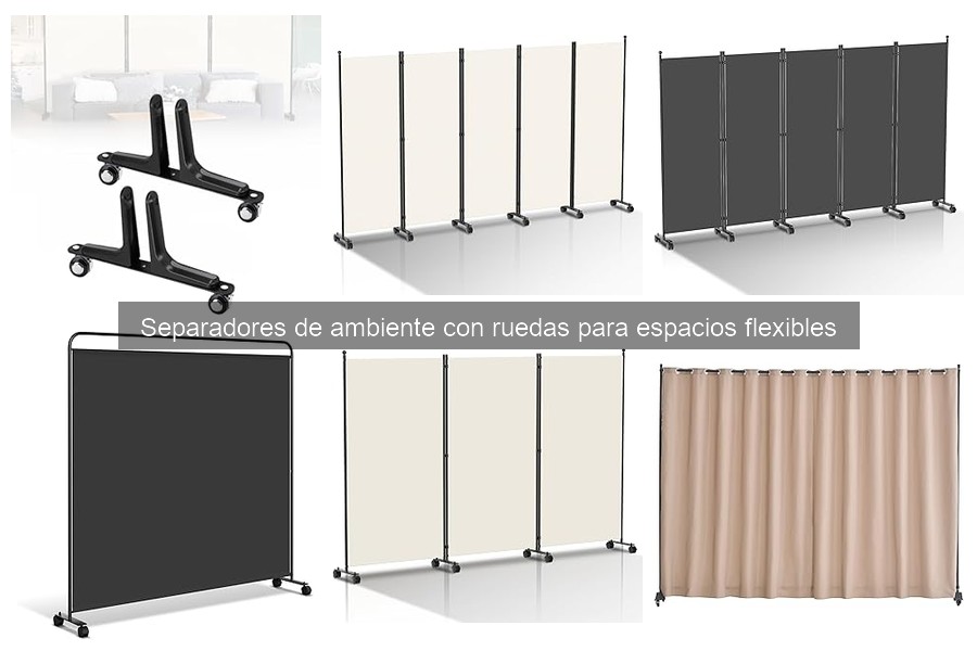 Ideas creativas para usar separadores de ambiente en casa