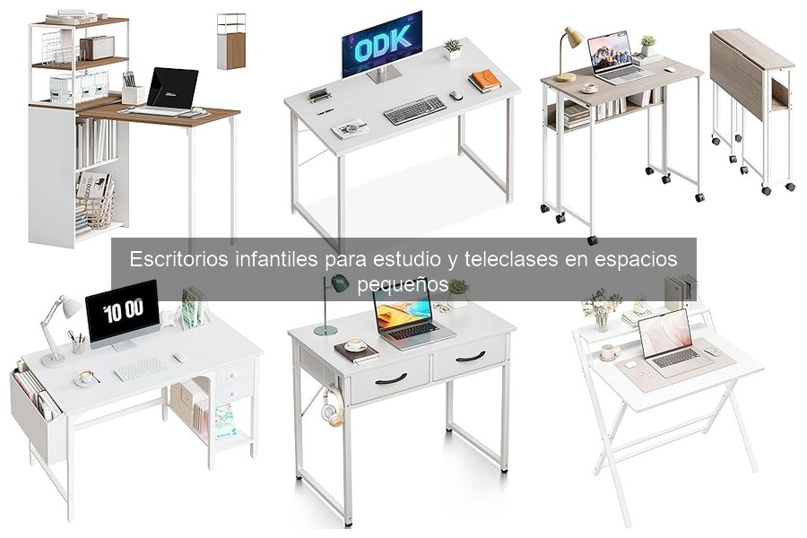 Ideas de Decoración para Escritorios Infantiles en Casa