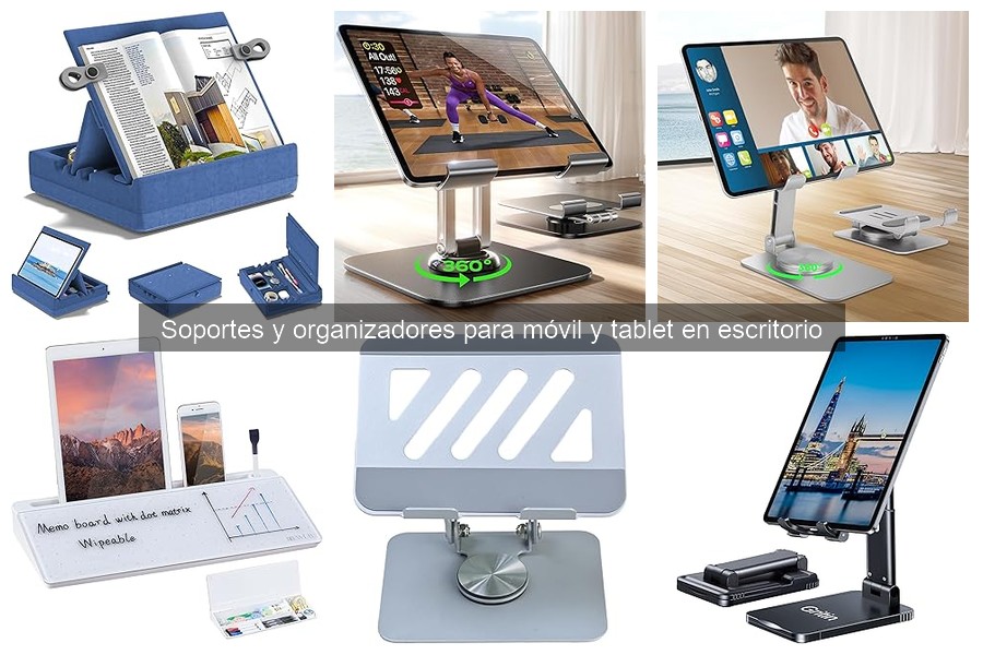 Impacto de soportes móviles en la ergonomía del trabajo en casa