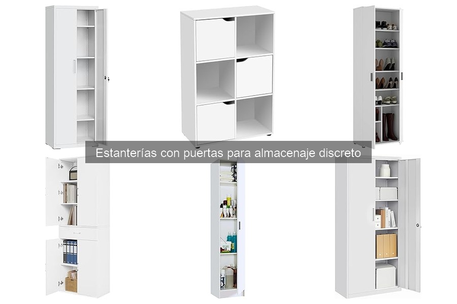 Instala estanterías con puertas fácilmente: guía paso a paso