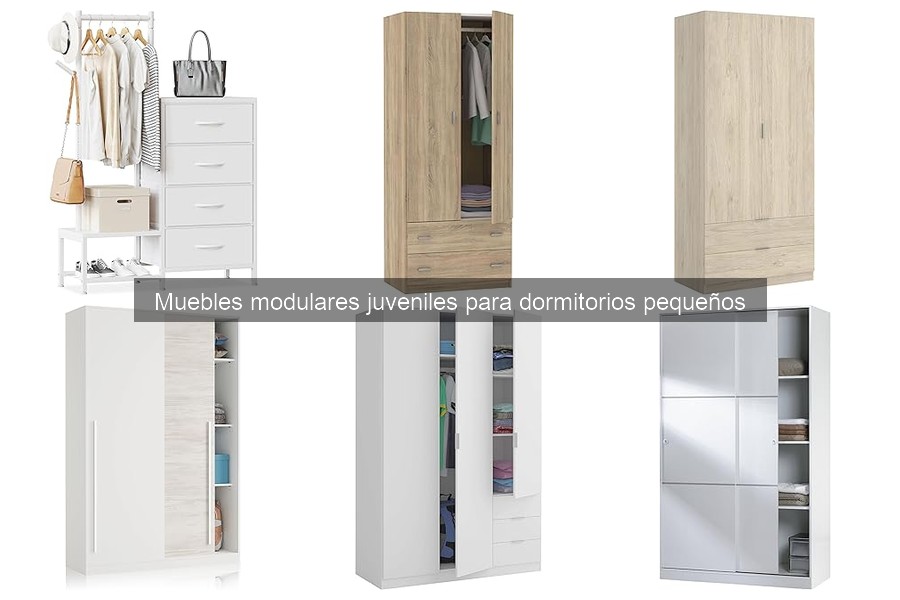 Instala Muebles Modulares en Dormitorios Pequeños: Guía Práctica