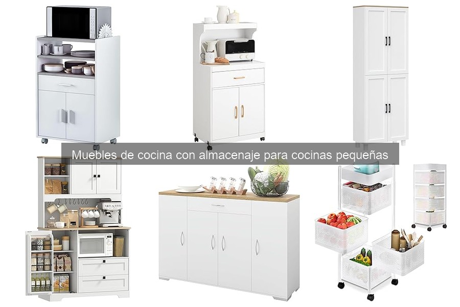 Instalación fácil de muebles de cocina con almacenaje