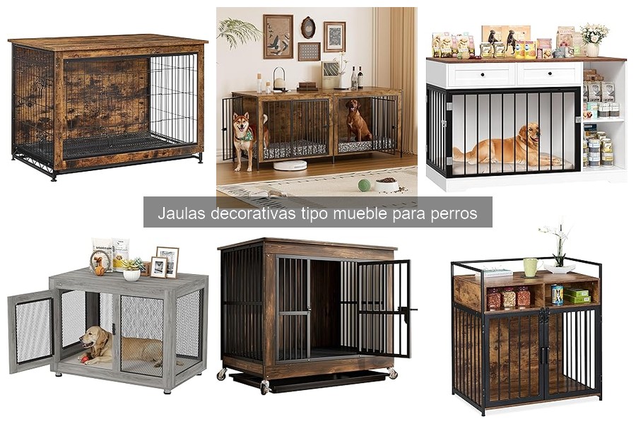 La importancia del espacio en jaulas decorativas para perros