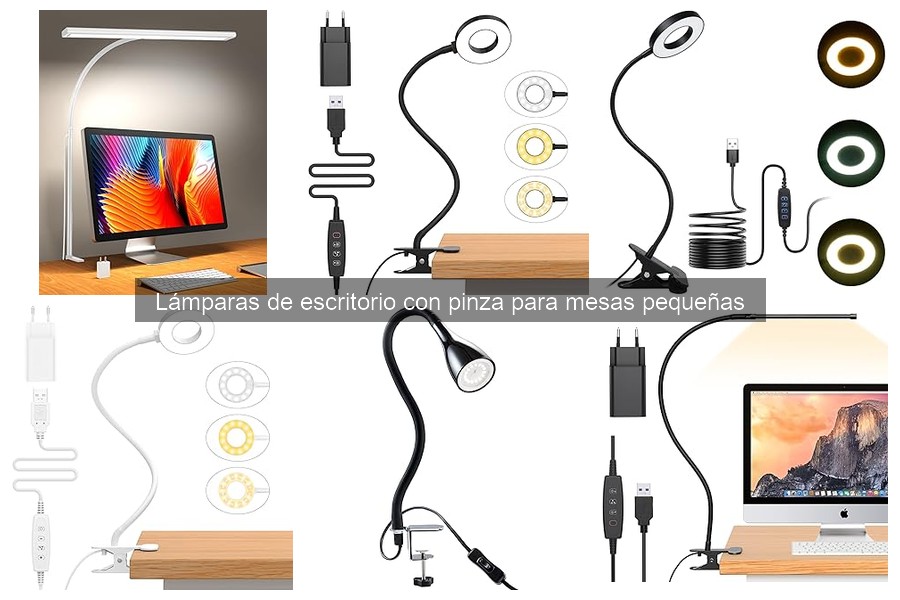 Lámparas de escritorio con pinza: seguridad para mascotas