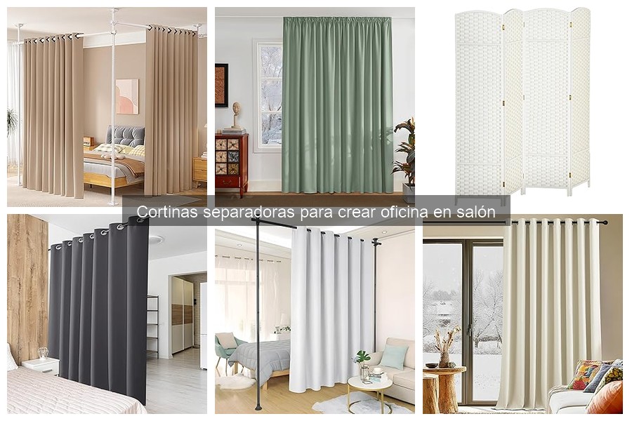 Las Mejores Cortinas Separadoras para Tu Oficina en Casa