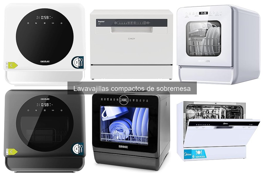 Lavavajillas compactos eficientes en energía para casa