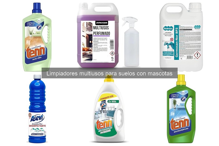 Limpiadores Multiusos para Suelos: Eficacia y Funcionamiento
