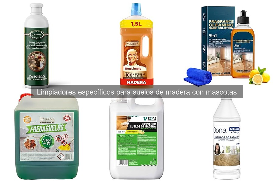 Los limpiadores de suelos de madera con mascotas más recomendados