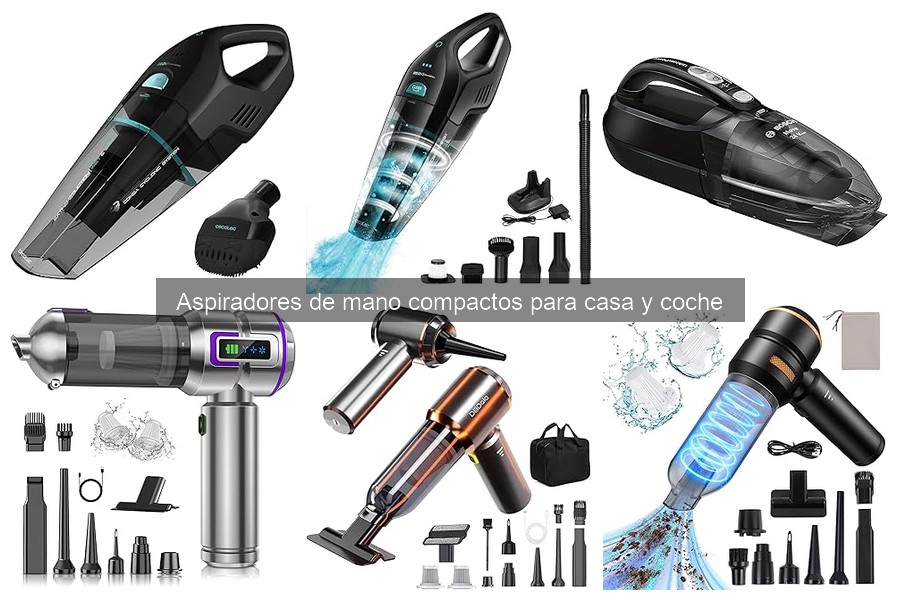 Mantenimiento de Aspiradores de Mano Compactos para Casa y Coche