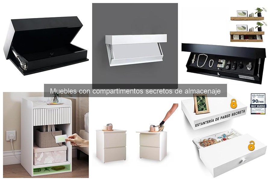 Mantenimiento de muebles con compartimentos secretos