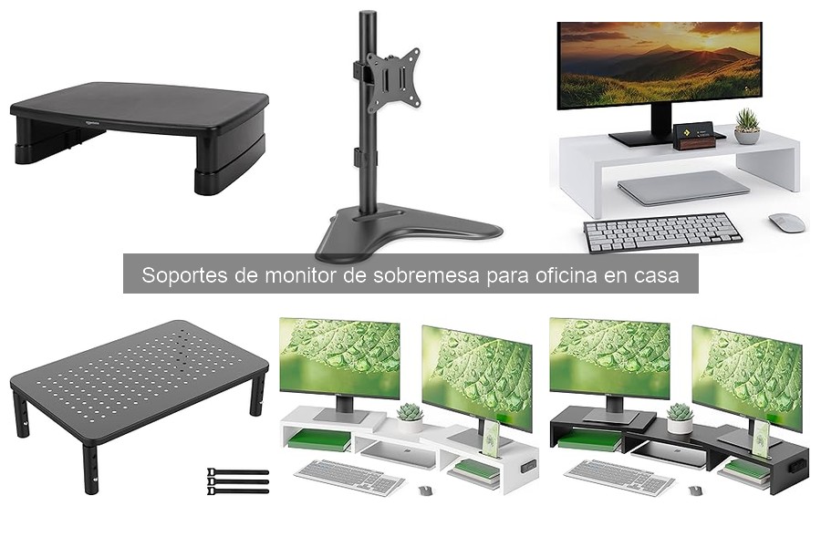 Mantenimiento de Soportes de Monitor para Oficina en Casa
