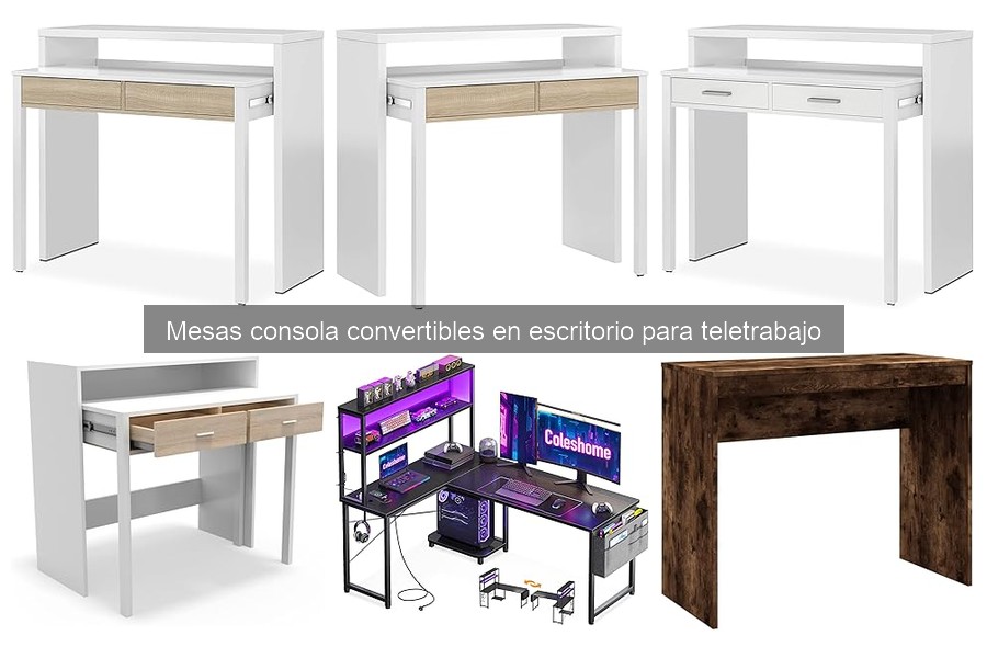 Mantenimiento y Cuidado de Mesas Consola Convertibles