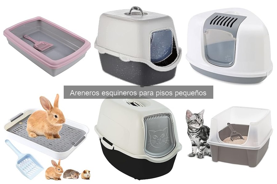 Mantenimiento y limpieza de areneros esquineros para gatos