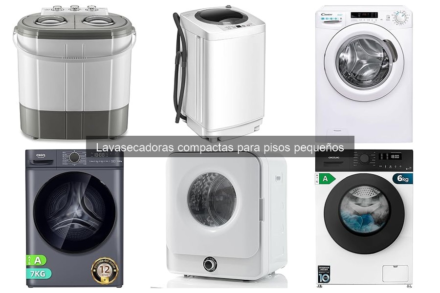 Maximiza el espacio con una lavasecadora compacta
