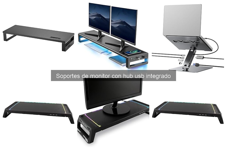 Maximiza el espacio en tu hogar con soportes de monitor USB