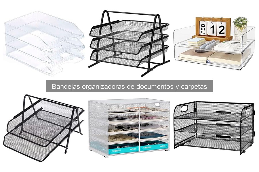 Mejora tu Productividad con Bandejas Organizadoras de Documentos