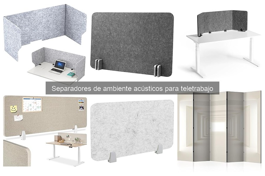 Mejora tu productividad con separadores acústicos