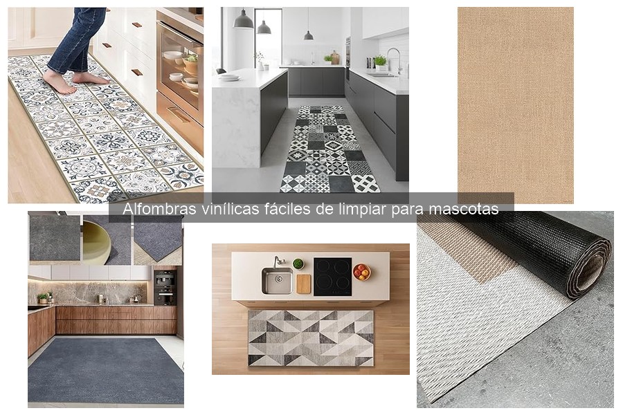 Mejores alfombras vinílicas fáciles de limpiar para mascotas