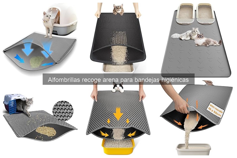 Mejores Alfombrillas Recoge Arena para Gatos: Comparativa 2023