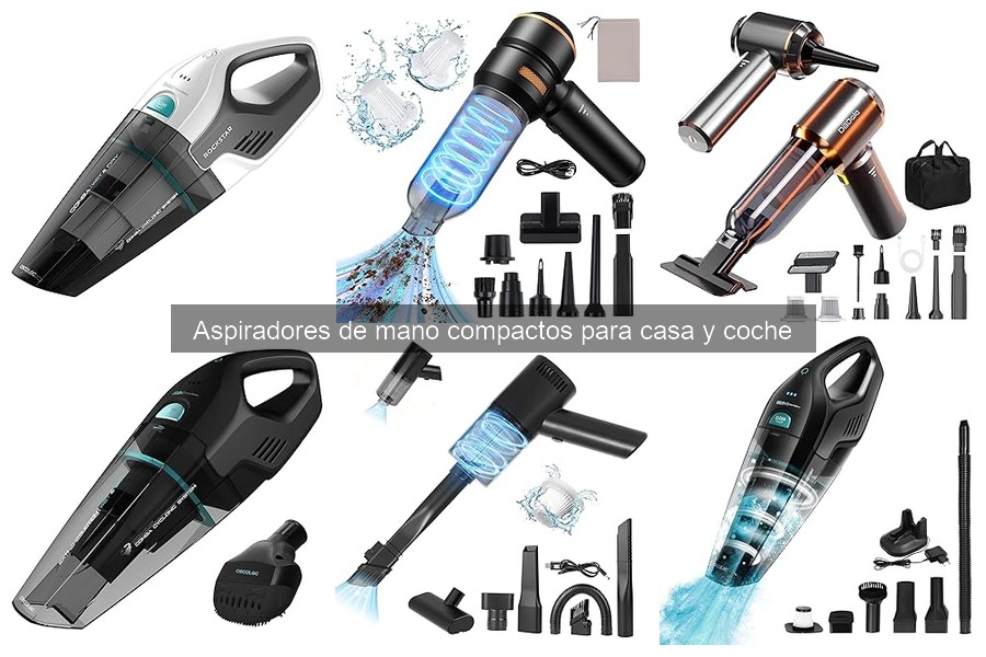 Mejores aspiradores de mano compactos para casas pequeñas