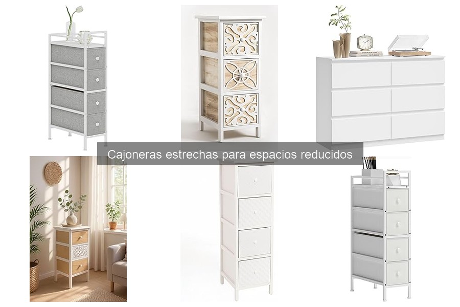 Mejores cajoneras estrechas para hogares con mascotas