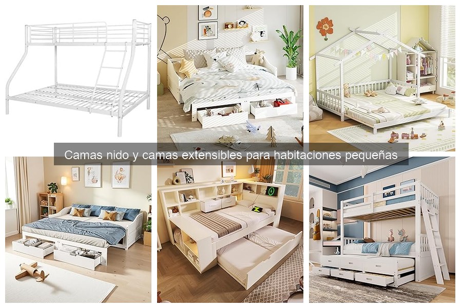 Mejores camas nido para habitaciones pequeñas: comparativa 2023